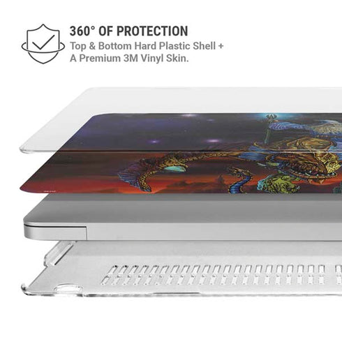 Twilight Tempest Wizard by Ed Beard Jr MacBook Air 15in (2023-2025) Case plus Skin